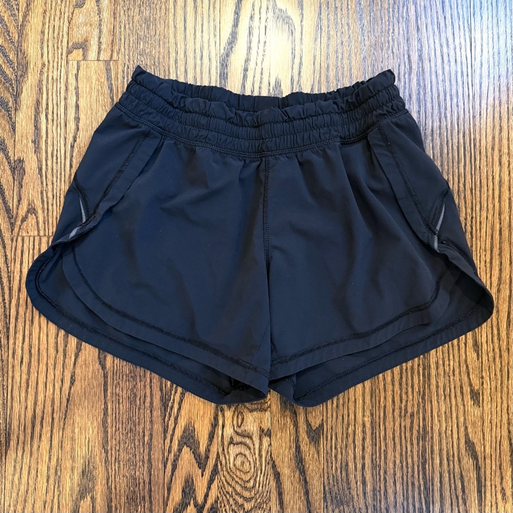 Athleta Black Running Shorts | Size XS | Built-In Liner | Lightweight